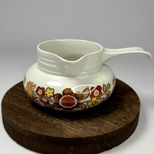 Vintage Myott Festival Gravy Boat | Ironstone Ware | Made in England